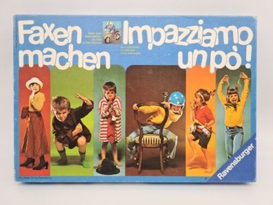 Ravensburger FAXEN MACHEN Vintage Party Spiel ERIKA Meier-Albert 1979
