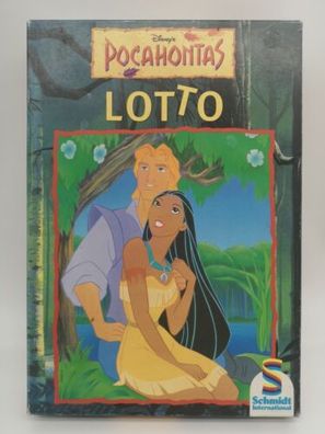 Disney's Pocahontas Lotto Schmidt Gesellschaftsspiel Vintage Spiel