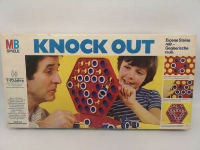 Knock Out Mb Spiele 1980 Gesellschaftspiel vintage