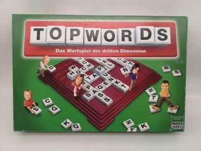 Topwords Wortspiel der dritten Generation Parker Spiele Gesellschaftsspiel 2004