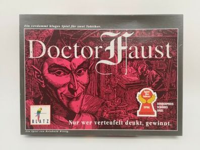 Doctor Faust Nur wer verteufelt denkt, gewinnt. Spiel des Jahres Blatz 1994