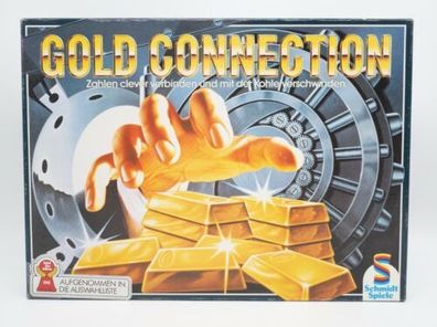 Schmidt Gold Connection Spiel des Jahres 1992 Brettspiel Geld Cash Bank