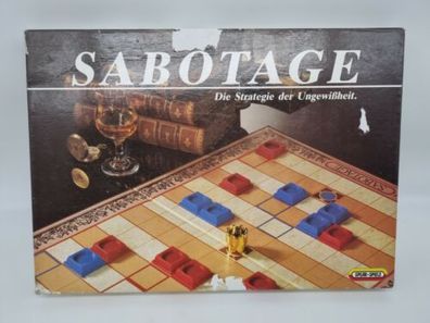 Sabotage Spear-spiele 1987 Gesellschaftsspiel Für 2 Spieler