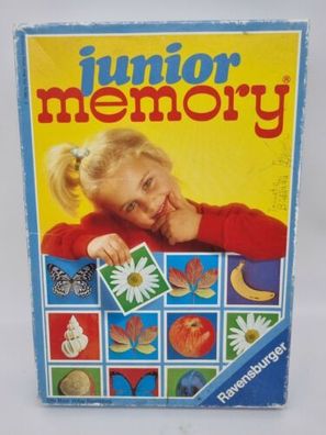 Junior memory Spiel Ravensburger 1988 Kinderspiel Gedächtnisspiel