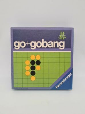 Go + Gobang Ravensburger Alte Ausgabe 1974 Brettspiel Strategie