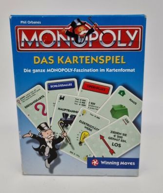 Monopoly Das Kartenspiel Winning Moves 2000 Hasbro Mitbringspiel