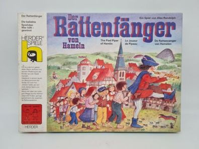Der Rattenfänger von Hameln | Herder Spiele | 1993 Gesellschaftsspiel Brettspiel