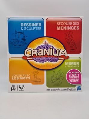 Cranium Weise Ausgabe 3in1 Brettspiel Hasbro 2011 Französisch Unbespielt