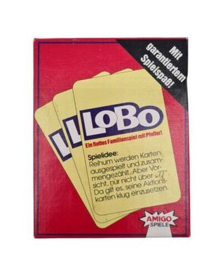 Lobo ein flottes Familienspiel- Amigo Kartenspiel - ab 8 Jahren - neuwertig