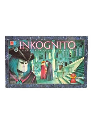 Inkognito MB Spiele Gesellschaftsspiel Vintage Retro Spiel des Jahres 1988
