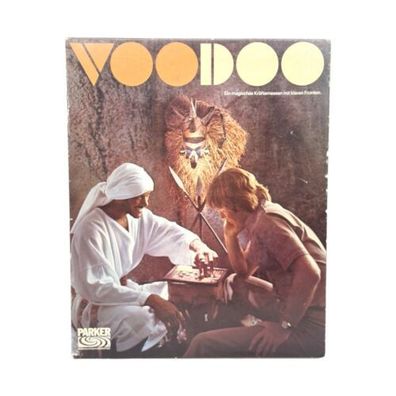 Voodoo Parker Denk-und Taktikspiel 1977 für 2 Spieler vollständig Vintage