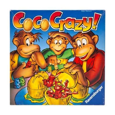 COCO CRAZY Ravensburger 1998 mit Affen Figuren vollständig Gesellschaftsspiel