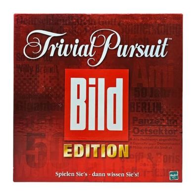 Trivial Pursuit Bild Edition Parker / Hasbro 2002 Gesellschaftsspiel Brettspiel