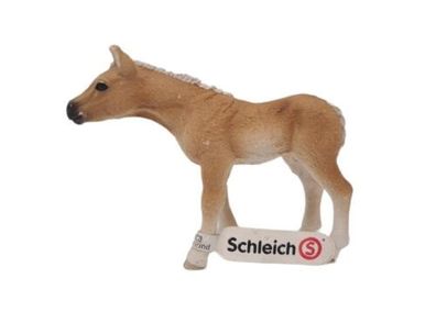 Schleich 13699 Haflinger Fohlen – mit Fähnchen 2012-2014 / Germany