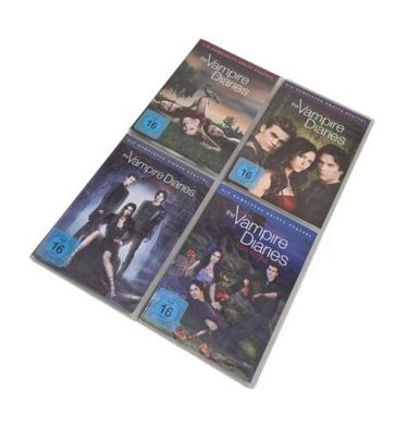 The Vampire Diaries DVD CD Staffel 1 - 4 Serie 89 Folgen Vampir Hexen Fantasy