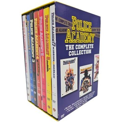 Police Academy - The Complete Collection 7 DVDs DVD Box Kult Filme