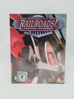 Sid Meiers Railroads - PC Eurobox 2007 NEU Sealed PC Spiel