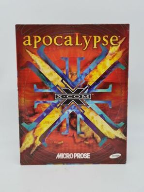 Apocalypse X-Com Big Box Pc Game Microprose 1997 Vintage Videospiel