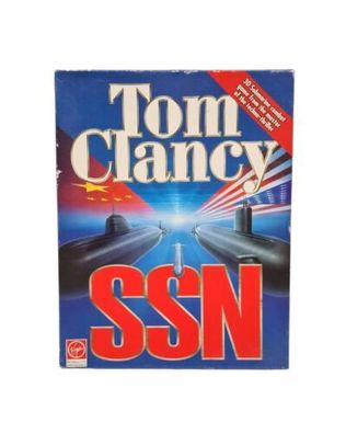 Tom Clancy - SSN Submarine Combat Virgin PC Bigbox Windows 95 Spiel Game Krieg