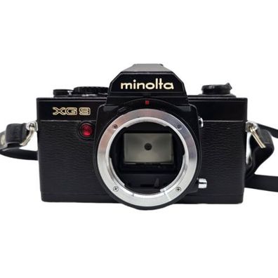 Minolta XG 9 35mm Spiegelreflexkamera nur Gehäuse Schwarz