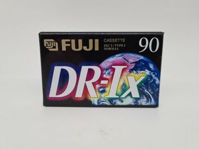 FUJI DR-Ix 90 Audio Tape Cassette Kassette Neu Vintage
