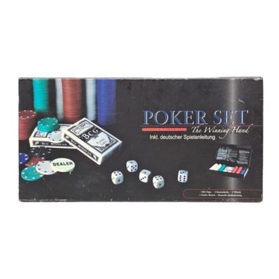 Poker Set - The Winning Hand - Premium Poker Set inkl. deutscher  Spielanleitung