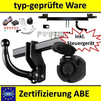 AHK + E-Satz 13 polig Peugeot 308 Bj 05.2011-09.2013 Schrägheck Anhängerkupplung