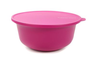 Tupperware Aloha 4L pink Schüssel Servieren Servierschüssel Salatschüssel