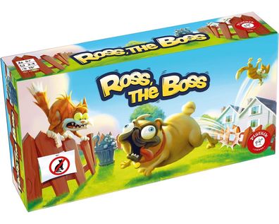 Gesellschaftsspiel - Ross, the Boss Piatnik Familienspiel Spiel Hund Katze