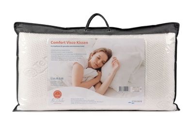 Comfort Visco Kissen - Kopfkissen mit Luftkanälen für optimales Schlafklima