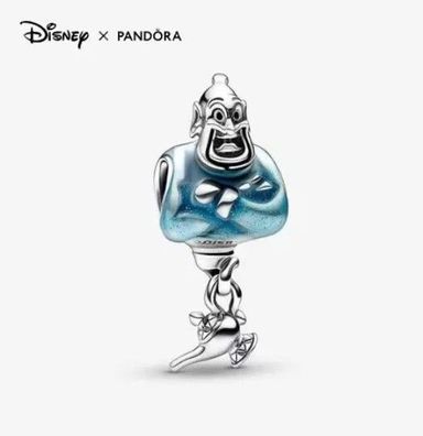 Pandora Disney Aladdin Genie & Lampe Charm 925 Sterling-Silber