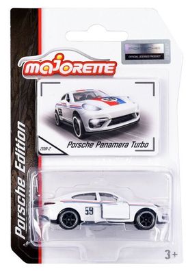 Majorette 212053062 - Porsche Motorsport Premium - Porsche Panamera weiß