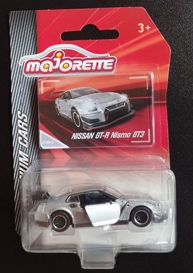 Majorette 212053052 - Premium Cars - Nissan GT-R Nismo GT3 - silber - Neu