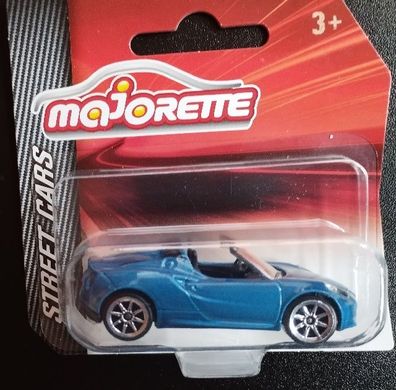 Majorette 212053051 - Street Cars - Alfa Romeo 4C Spider - blau-metallic - Neu
