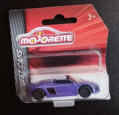Majorette 212053051 - Street Cars - Audi R8 Coupe - violette-metallic - Neu
