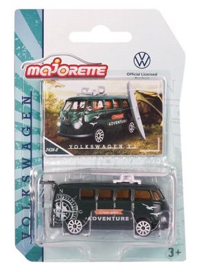 Majorette 212055004 - VW The Originals Premium Cars - VW T1, Adventure