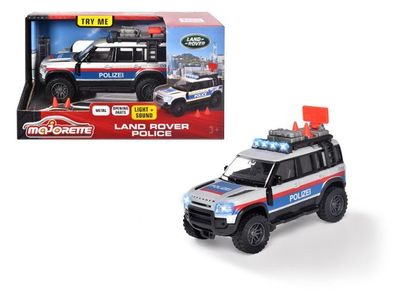 Majorette 213712000 - Grand Series - Land Rover Police - Neu