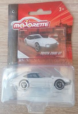 Majorette 212052010Q08 - Premium Cars - Vintage Toyota 2000 GT weiss - Neu