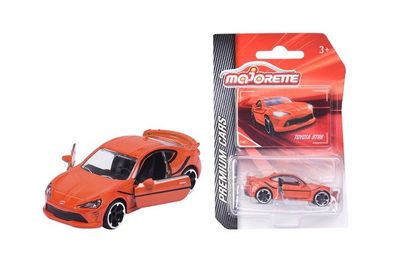 Majorette 212053052Q32 - Premium Cars - Toyota GT86, orange - Neu