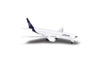 Majorette 212057980 - Airplanes - Airbus A350-900 Lufthansa (11cm) - Neu