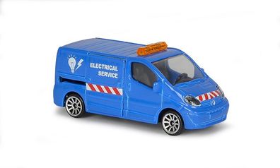 Majorette 212057500 - City Cars - Renault Trafic - Electrical Service - Neu