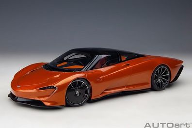 AUTOart 76088 - 1/18 McLaren Speedtail (Volcano Orange) - Neu