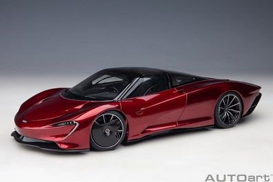 AUTOart 76087 - 1/18 McLaren Speedtail (Volcano Red) - Neu