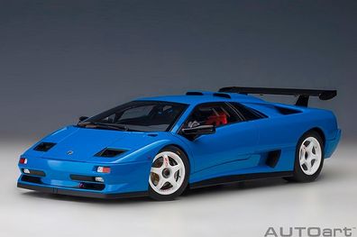 AUTOart 79148 -1/18 Lamborghini Diablo SV-R (Blu Le Mans) - Neu