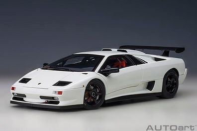 AUTOart 79149 - 1/18 Lamborghini Diablo SV-R (Impact White) - Neu