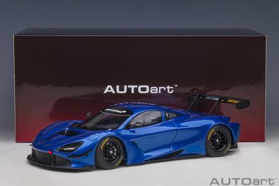 AUTOart 81970 - 1/18 McLaren 720S GT3 (Azure Blue) - Neu