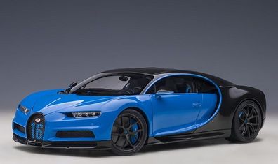 AUTOart 70997 - 1/18 Bugatti Chiron Sport (French Racing Blue/ Carbon)