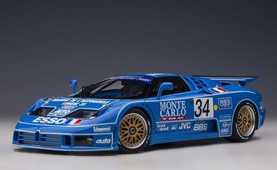 AUTOart 89417 - 1/18 Bugatti EB110 LM Le Mans 24h 1994 #34 - Neu