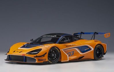 AUTOart 81942 - 1/18 McLaren 720S GT3 Presentation Car (Orange) #03 - Neu