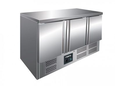 Kühltisch Mod. VIVIA 903 S/ S Top 3 Türen Edelstahl 1365x700x890 Gastlando